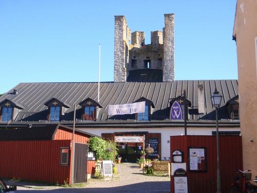 Visby city wall/fortress.